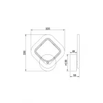 Настенный светильник (бра) Freya Radane Market FR10020WL-L7W