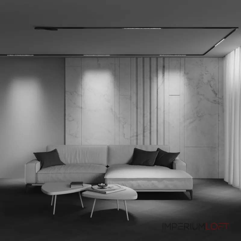 Трековый светильник Maytoni Points TR241-2-12W4K-B от ImperiumLoft