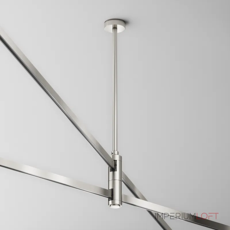 Крепление потолочное Medium двойное 300мм платина Maytoni Flarity TRA158C-D1-PT от ImperiumLoft