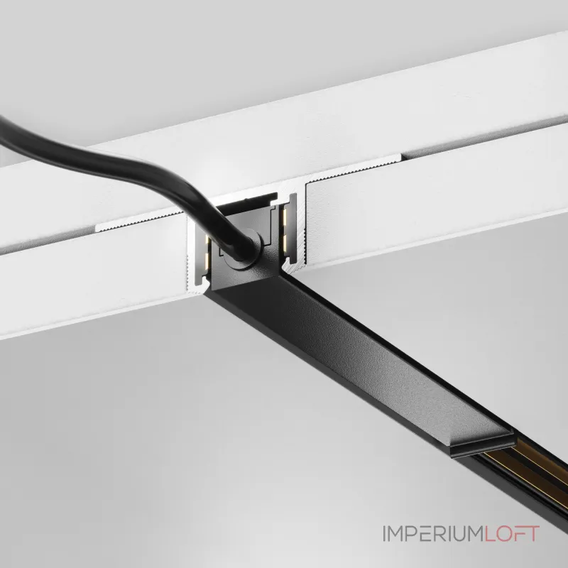 Шинопровод 1м встраиваемый под ГКЛ 12,5мм Maytoni Busbar trunkings Exility X TRX239-421.12B от ImperiumLoft