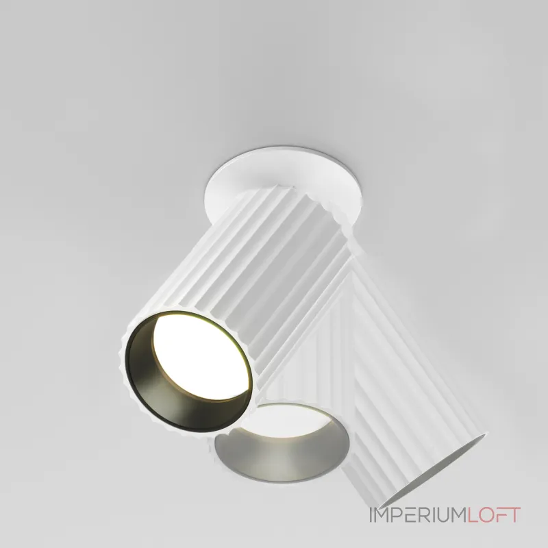 Встраиваемый светильник Maytoni Ceiling C110CL-01-GU10-W от ImperiumLoft