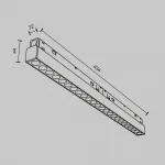 Трековый светильник Maytoni EXILITY TR031-4-24WTW-DD-W от ImperiumLoft