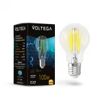 Светодиодная лампа Voltega Crystal Graphene A60 10W 3000K E27 от ImperiumLoft