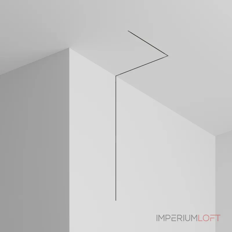 Шинопровод 1м встраиваемый под ГКЛ 12,5мм Maytoni Busbar trunkings Exility X TRX239-421.12B от ImperiumLoft