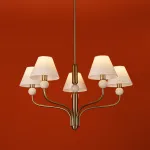 Люстра на штанге Freya Classic Aurelia FR2058PL-05BS от ImperiumLoft