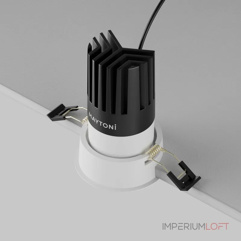 Встраиваемый светильник Maytoni Dip DL118-15W-4K-W от ImperiumLoft