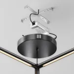 Потолочная чаша для ввода питания с блоком питания системы Shelf Maytoni Shelf CA031B-B от ImperiumLoft