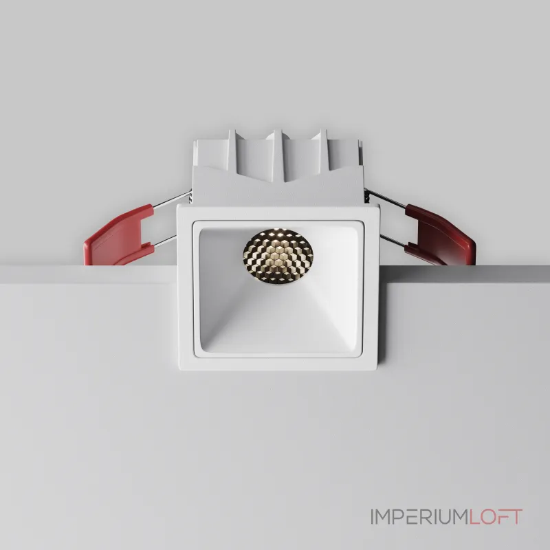 Встраиваемый светильник Maytoni Alfa LED DL043-01-10W4K-SQ-W-1 от ImperiumLoft Встраиваемый светильник Maytoni Alfa LED DL043-01-10W4K-SQ-W-1 от ImperiumLoft