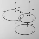 Шинопровод накладной/подвесной Maytoni FLARITY TRX154-R-D650-B от ImperiumLoft