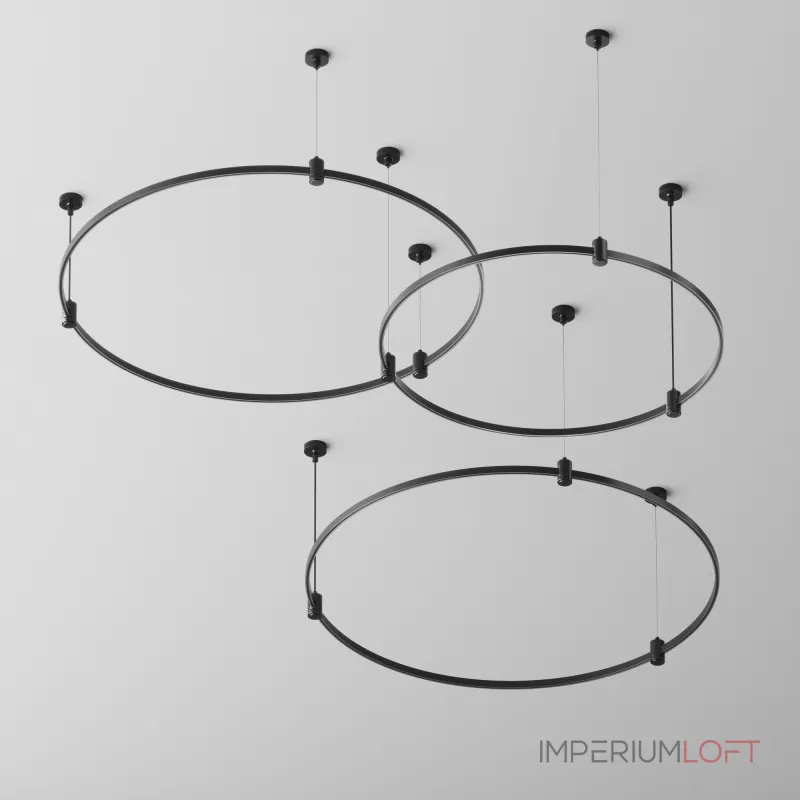 Шинопровод накладной/подвесной Maytoni FLARITY TRX154-R-D650-B от ImperiumLoft