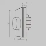Роторная панель управления Maytoni 711023 от ImperiumLoft