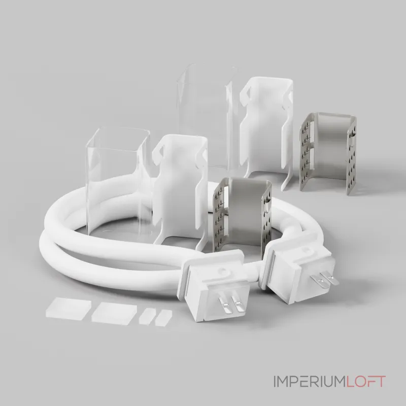 Двусторонний коннектор питания с проводом (30 см) для гибкого неона 17x12 мм Maytoni 432013 от ImperiumLoft