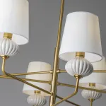 Люстра на штанге Freya Classic FR2029PL-08BS