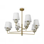 Люстра на штанге Freya Classic FR2029PL-08BS