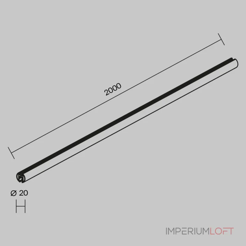 Шинопровод накладной/подвесной Maytoni LEVITY TRX184-R-112B от ImperiumLoft Шинопровод накладной/подвесной Maytoni LEVITY TRX184-R-112B от ImperiumLoft