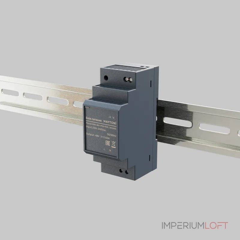 Блок питания PSL016 48В 30Вт IP20 Maytoni 831003 от ImperiumLoft Блок питания PSL016 48В 30Вт IP20 Maytoni 831003 от ImperiumLoft