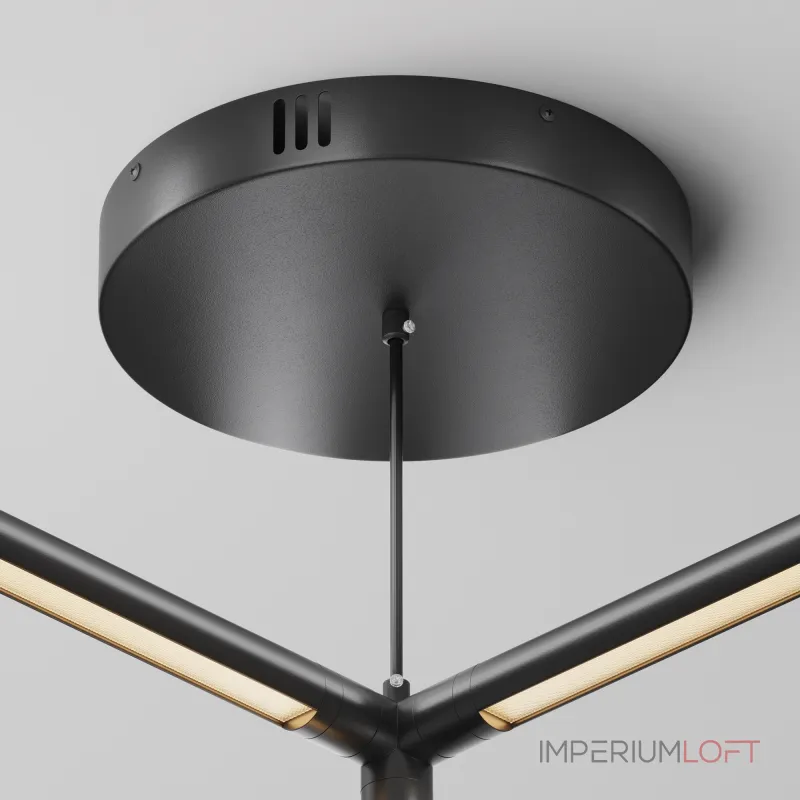 Потолочная чаша для ввода питания с блоком питания системы Shelf Maytoni Shelf CA031B-B от ImperiumLoft