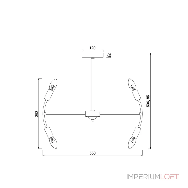 Люстра на штанге Freya Ингрид / Ingrid FR5087PL-10B Люстра на штанге Freya Ингрид / Ingrid FR5087PL-10B