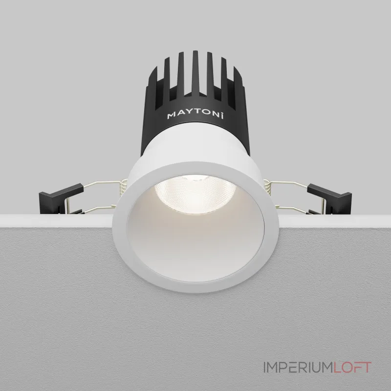 Встраиваемый светильник Maytoni Dip DL118-15W-4K-W от ImperiumLoft