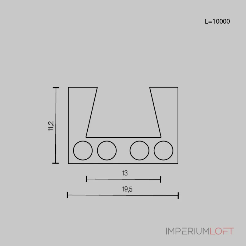 Шинопровод Maytoni ELASITY TRX160-1110B от ImperiumLoft