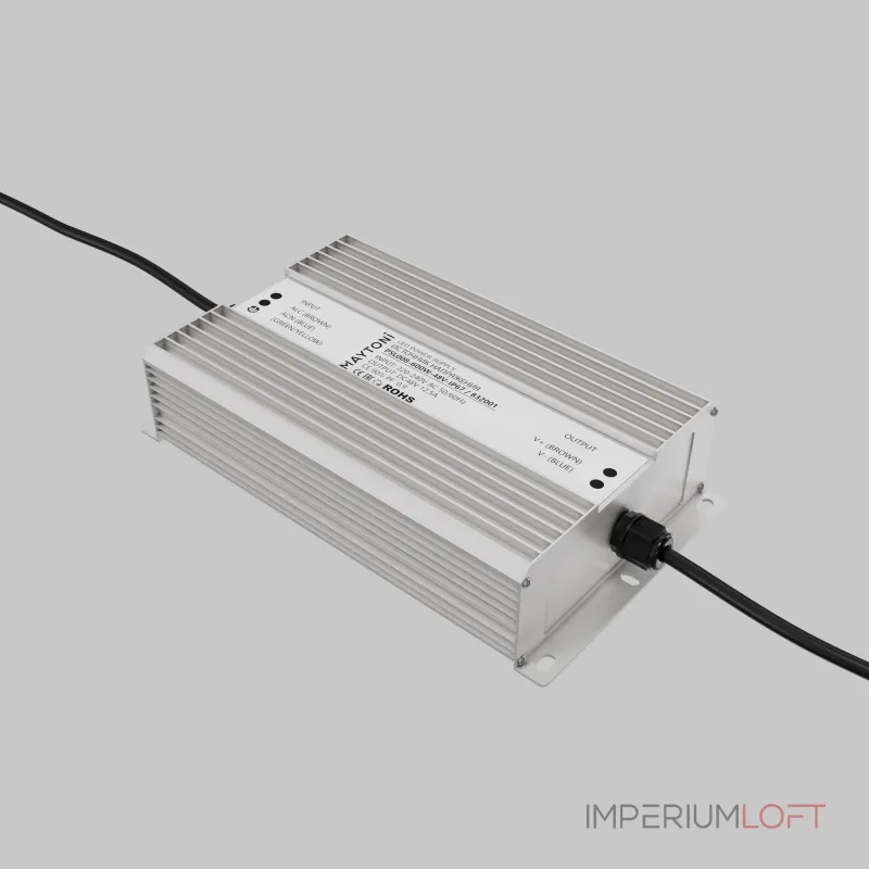 Источник напряжения PSL008 48В 600Вт IP67 Maytoni 832001 от ImperiumLoft Источник напряжения PSL008 48В 600Вт IP67 Maytoni 832001 от ImperiumLoft