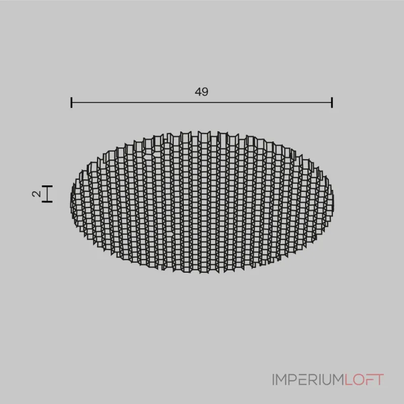 Светофильтр HoneyComb ?49мм для Focus Led 12Вт Maytoni TRINITY HoneyComb-D47 от ImperiumLoft Светофильтр HoneyComb ?49мм для Focus Led 12Вт Maytoni TRINITY HoneyComb-D47 от ImperiumLoft