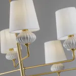 Люстра на штанге Freya Classic FR2029PL-08BS