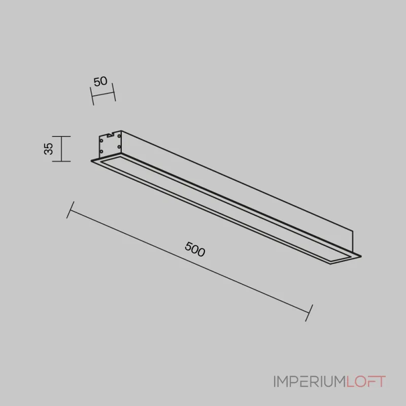 Встраиваемый светильник Maytoni LL313002 от ImperiumLoft