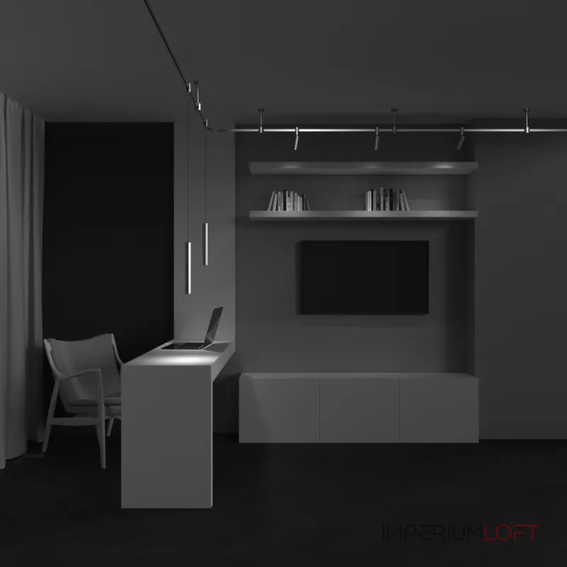 Трековый светильник Maytoni Focus Led TR155-1-5W4K-BS от ImperiumLoft