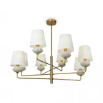 Люстра на штанге Freya Classic FR2029PL-08BS