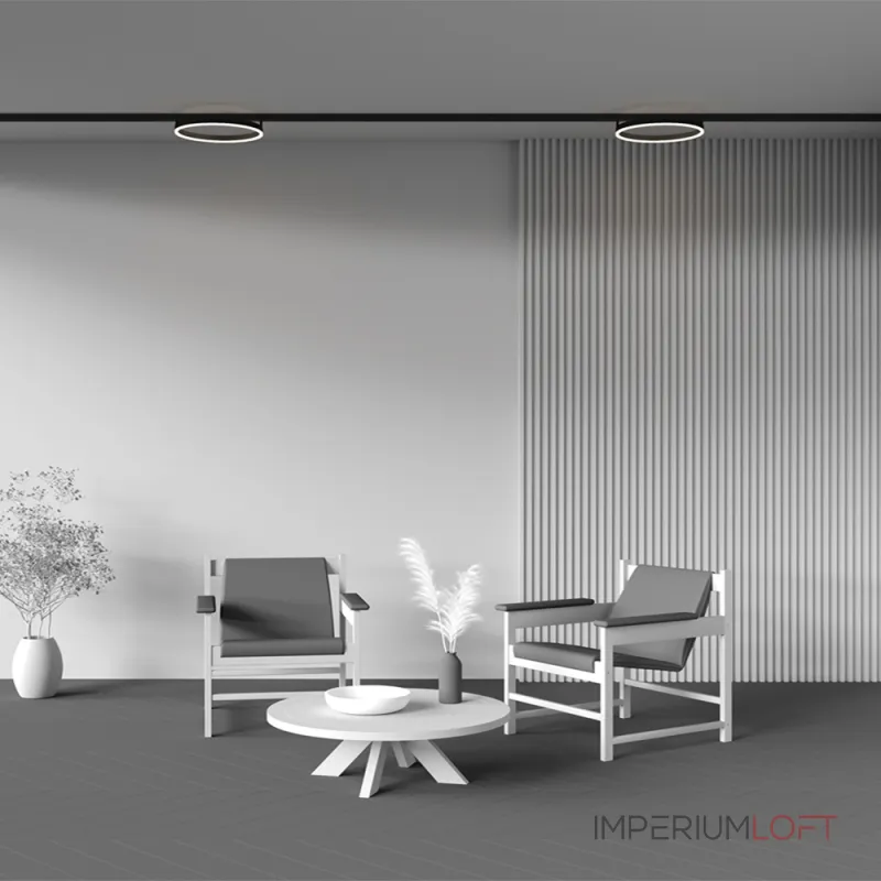 Трековый светильник Maytoni Rim TR227-2-24W3K-B от ImperiumLoft Трековый светильник Maytoni Rim TR227-2-24W3K-B от ImperiumLoft