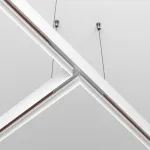 Коннектор Т-образный Exility накладной белый от ImperiumLoft