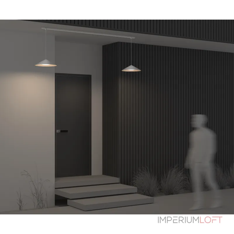 Уличный трековый светильник Campana Elasity IP Maytoni O-TR01-1-P-12WW3K