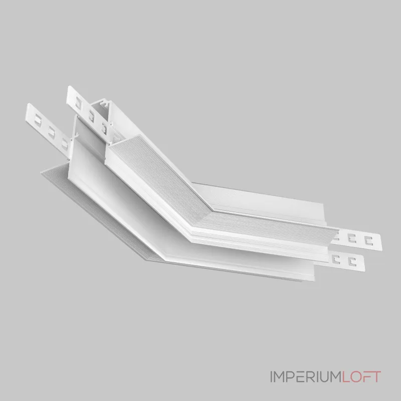 Угол-соединитель 135° Exility встраиваемый под ГКЛ 12,5мм, белый от ImperiumLoft