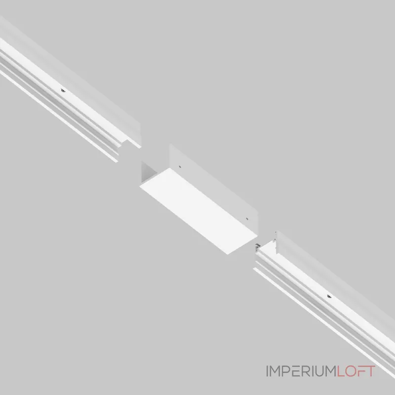 Коннектор прямой для профиля Elasity IP Maytoni O-TR001-SC180-W Коннектор прямой для профиля Elasity IP Maytoni O-TR001-SC180-W