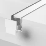 Алюминиевый профиль встраиваемый в пол 26x26 (Серебро, 2 м), ALM-2626-S-2M Maytoni 636016 от ImperiumLoft