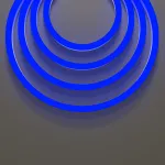Гибкий неон 25x13 220В 8Вт/м Blue IP65 50м Maytoni 201235