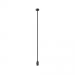 Крепление потолочное Long 700мм с вводом питания Flarity черный Maytoni FLARITY TRA159C-B1-B от ImperiumLoft