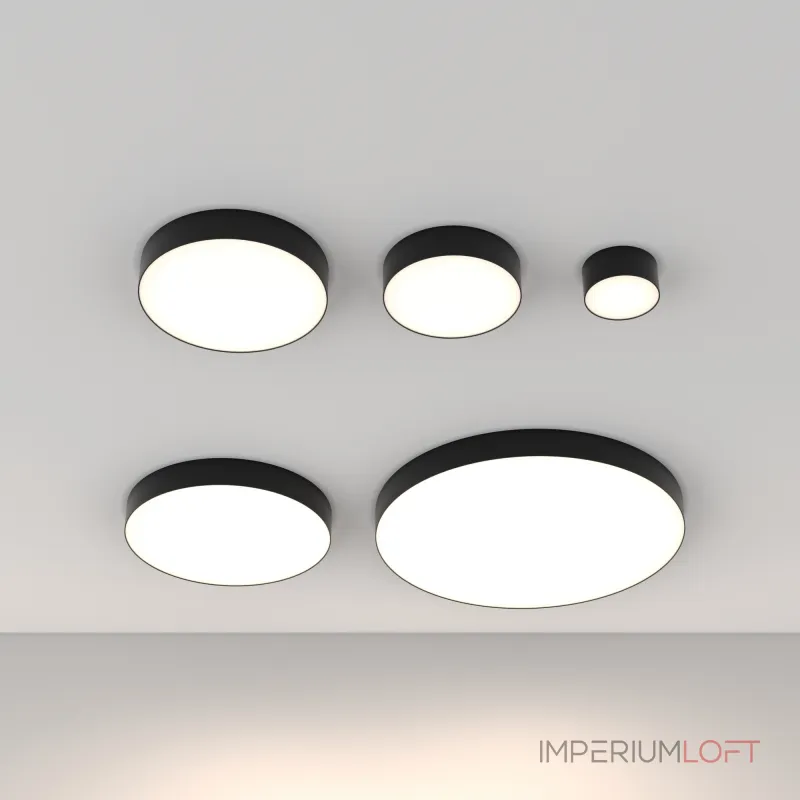 Потолочный светильник Zon C032CL-12W4K-RD-B от ImperiumLoft
