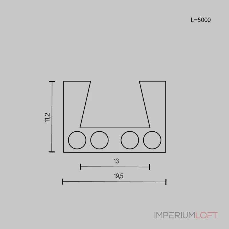 Шинопровод Maytoni ELASITY TRX160-115B от ImperiumLoft