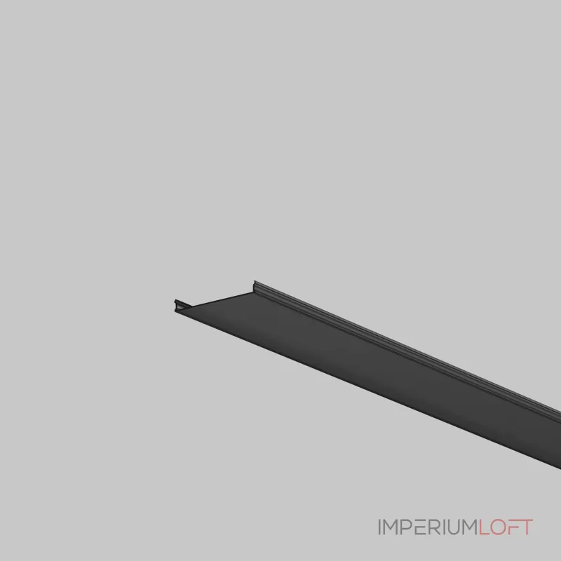 Рассеиватель для профиля 50×50 (Чёрный, 2 м), ALM-5050T-B-DF-2M Maytoni 642048 от ImperiumLoft