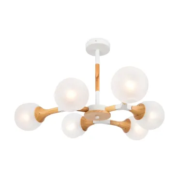 Люстра на штанге Freya Amy FR5105CL-06W Люстра на штанге Freya Amy FR5105CL-06W