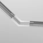 Угол-соединитель 135° Exility встраиваемый под ГКЛ 12,5мм, белый от ImperiumLoft