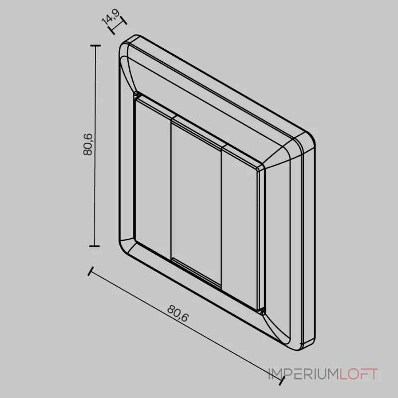 Панель управления Maytoni DALI 721043 от ImperiumLoft