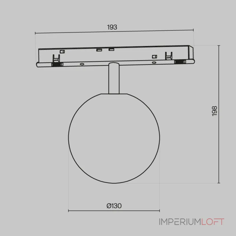 Трековый светильник Maytoni EXILITY TR038-4-5WTW-DD-B от ImperiumLoft