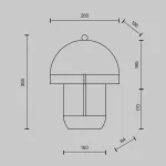 Настольный светильник Maytoni Hope MOD479TL-L14W3K от ImperiumLoft