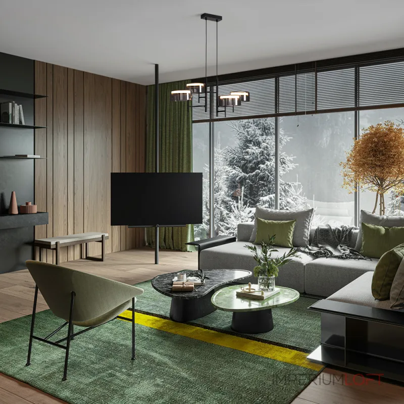 Напольный светильник (торшер) Freya Tower FR5537FL-L7B от ImperiumLoft