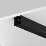 Рассеиватель для профиля 50×50 (Чёрный, 2 м), ALM-5050T-B-DF-2M Maytoni 642048 от ImperiumLoft