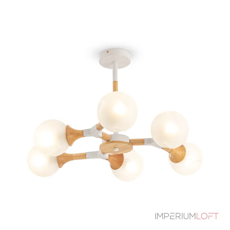 Люстра на штанге Freya Amy FR5105CL-06W Люстра на штанге Freya Amy FR5105CL-06W
