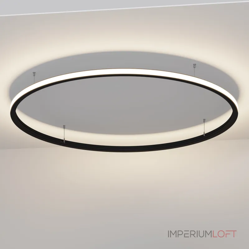 Радиусный профиль 35x35 ?1500мм внешний 1/4 круга черный Maytoni ALM-3535R-B-EX-90°-1.5M от ImperiumLoft